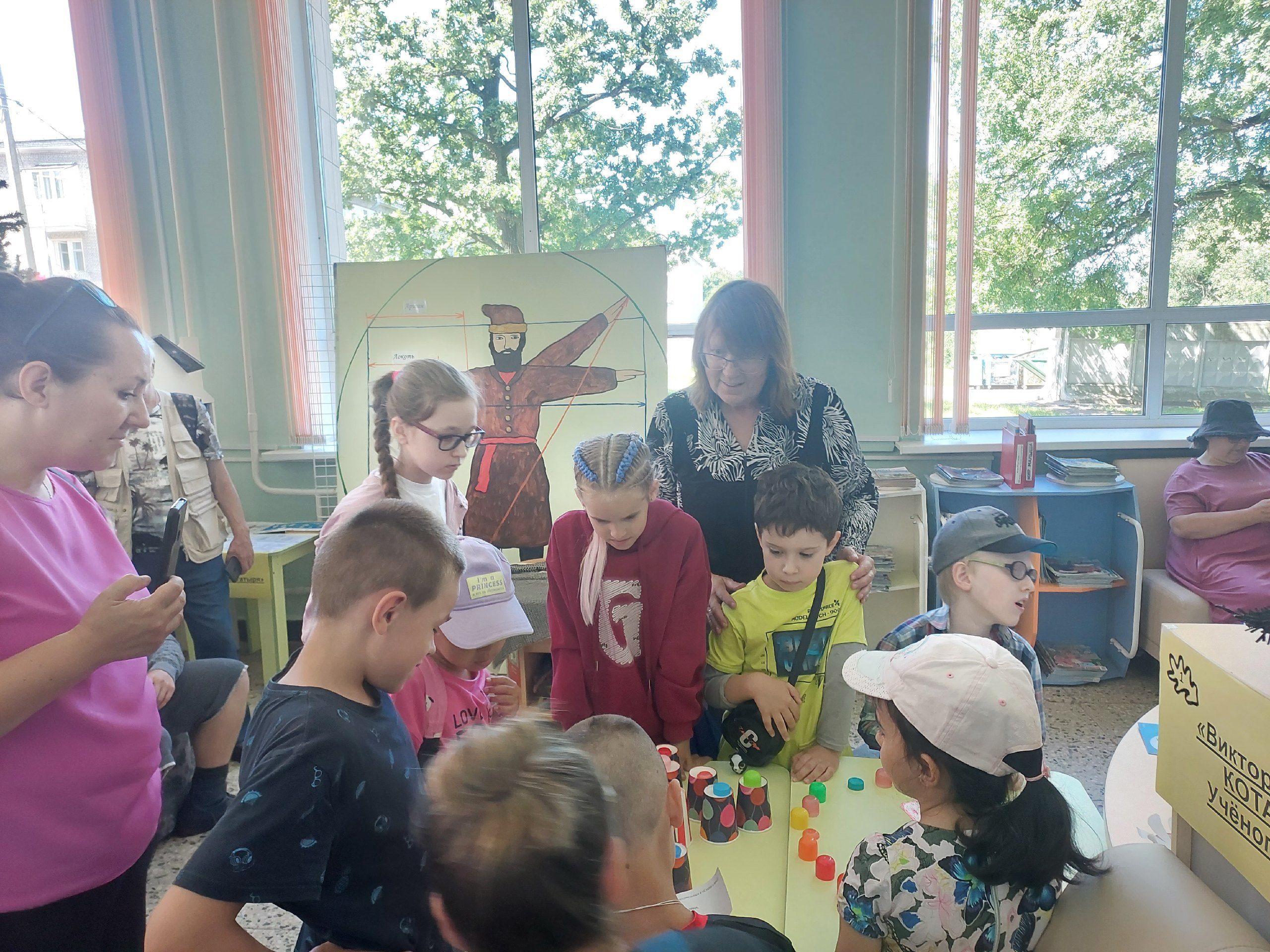Интерактивная выставка в детском отделении библиотеки им. Ю. Инге