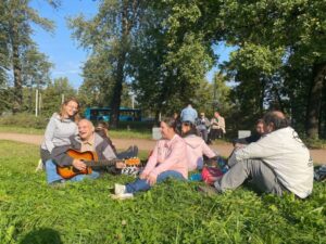 Пикник у знаменитой дачи Воронцова