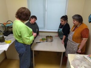 Занятие по формированию навыков приготовления пищи