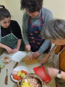 Занятие по формированию навыков приготовления пищи