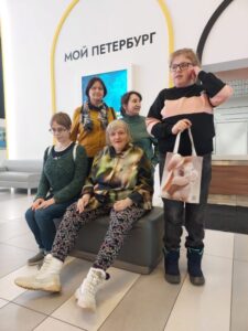 Мультимедийная экспозиция «Глаза», расположенная в выставочном центре "Россия - Моя история"