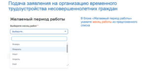 Регистрация несовершеннолетних граждан на единой цифровой платформе «работа в России»