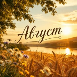 План мероприятий на август